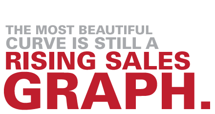 The Most Beautiful Curve Is Still A Rising Sales Graph.