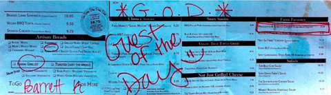 receipt