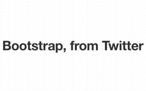 Bootstrap, from Twitter